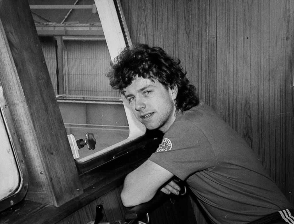 Ung Överstyrman på Marine 1988