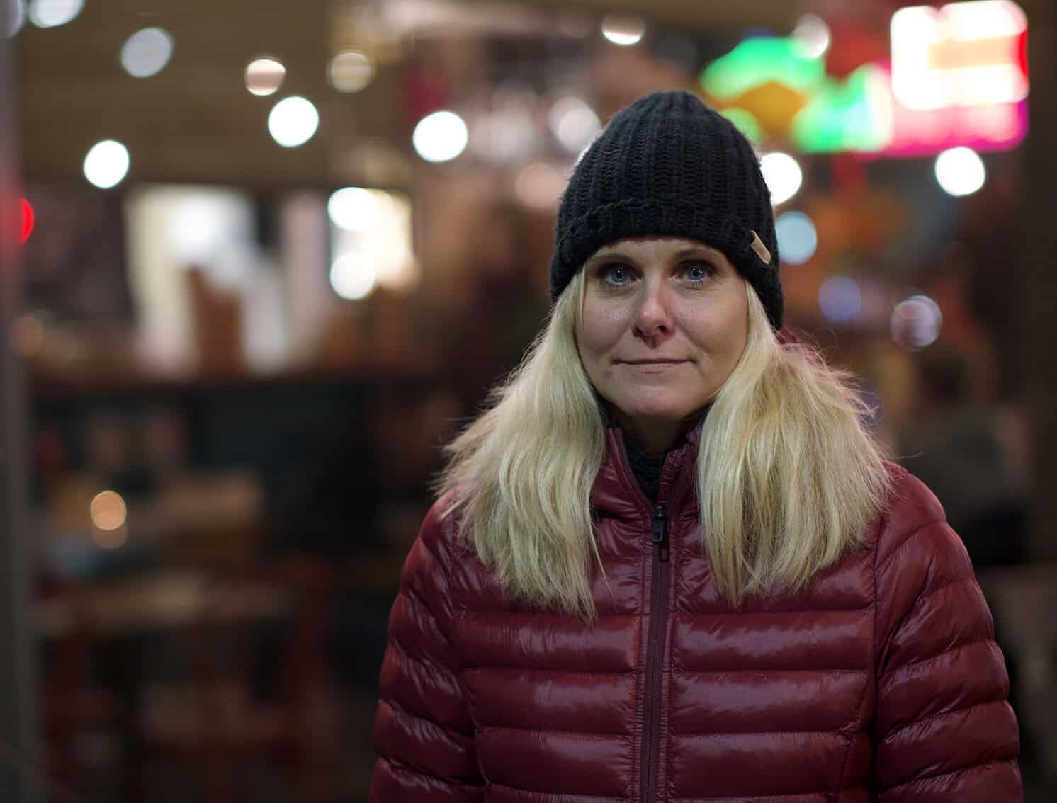 kvillebäcken på kvällen