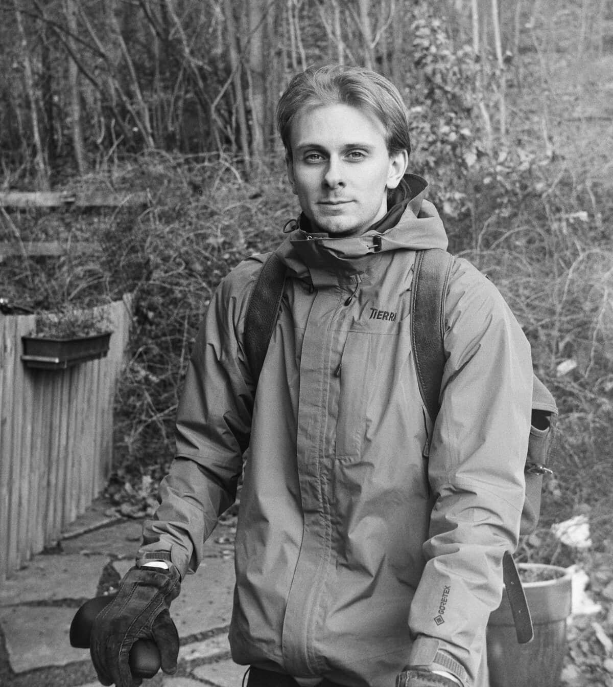 Svartvit bild från Zeiss Ikon